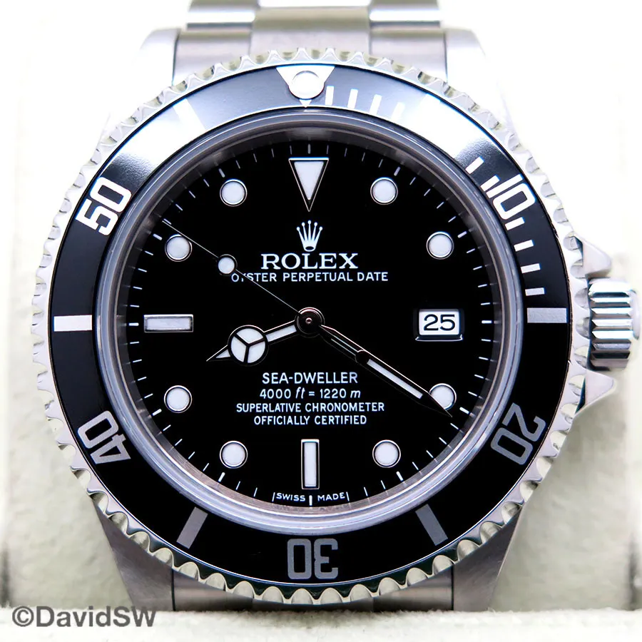 Rolex Sea-Dweller 16600 40mm Stainless steel Black 2