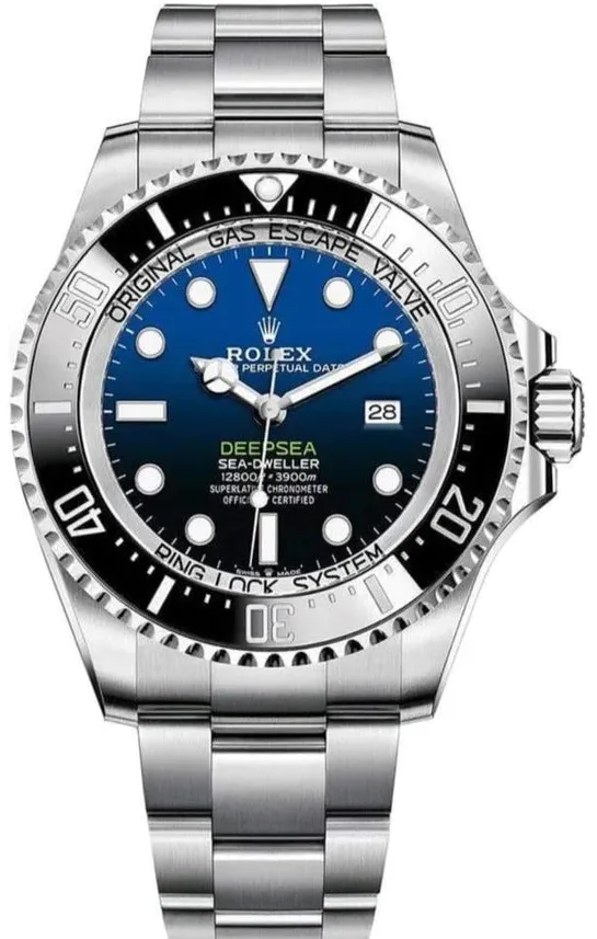 Rolex Sea-Dweller Deepsea 126660 44mm Stainless steel Blue