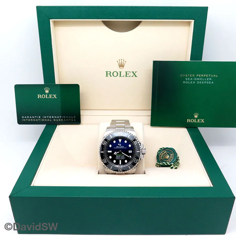 Rolex Sea-Dweller Deepsea 136660 44mm Stainless steel Black and Blue 1