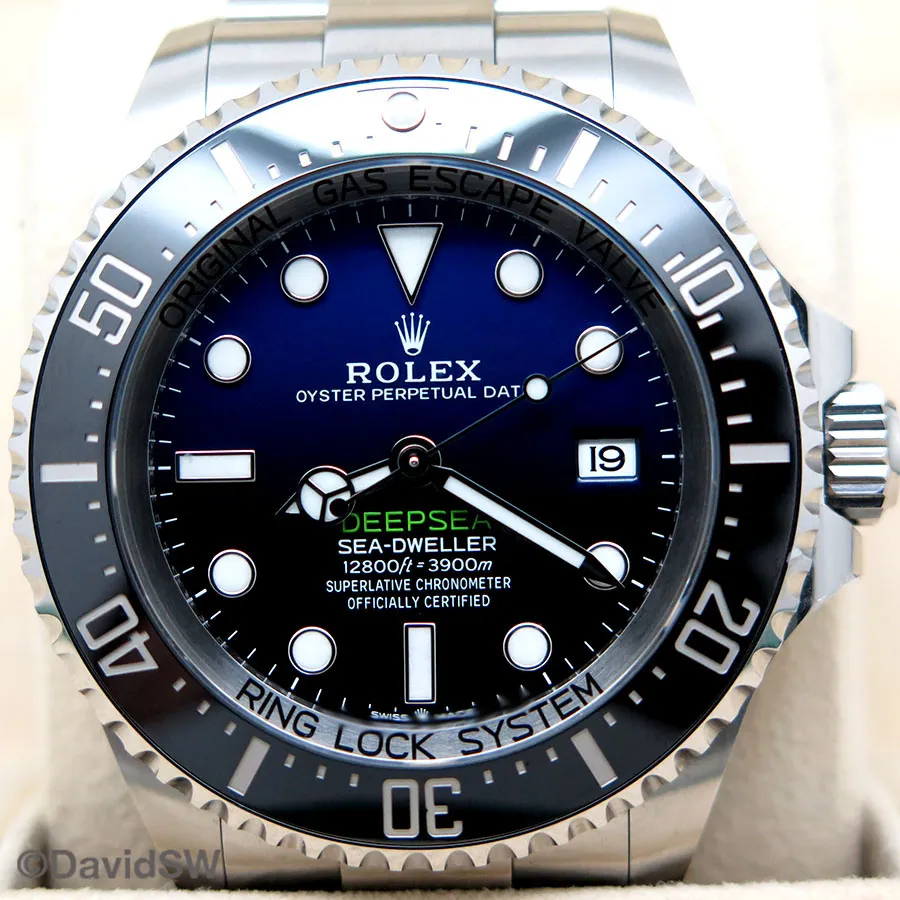 Rolex Sea-Dweller Deepsea 136660 44mm Stainless steel Black and Blue 2