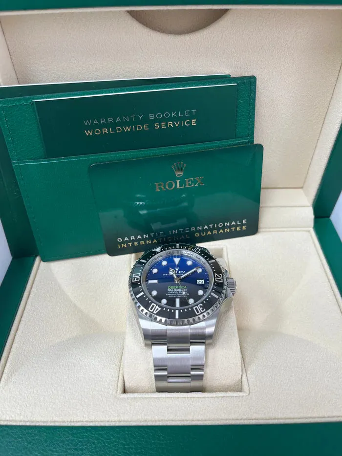 Rolex Sea-Dweller Deepsea 136660 44mm Oystersteel Blue 2