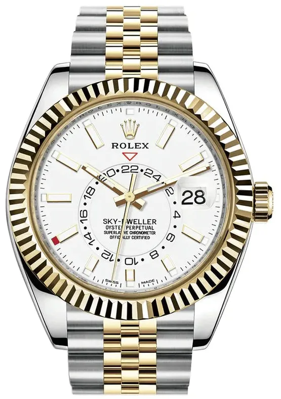 Rolex Sky-Dweller 326933 42mm Oystersteel White