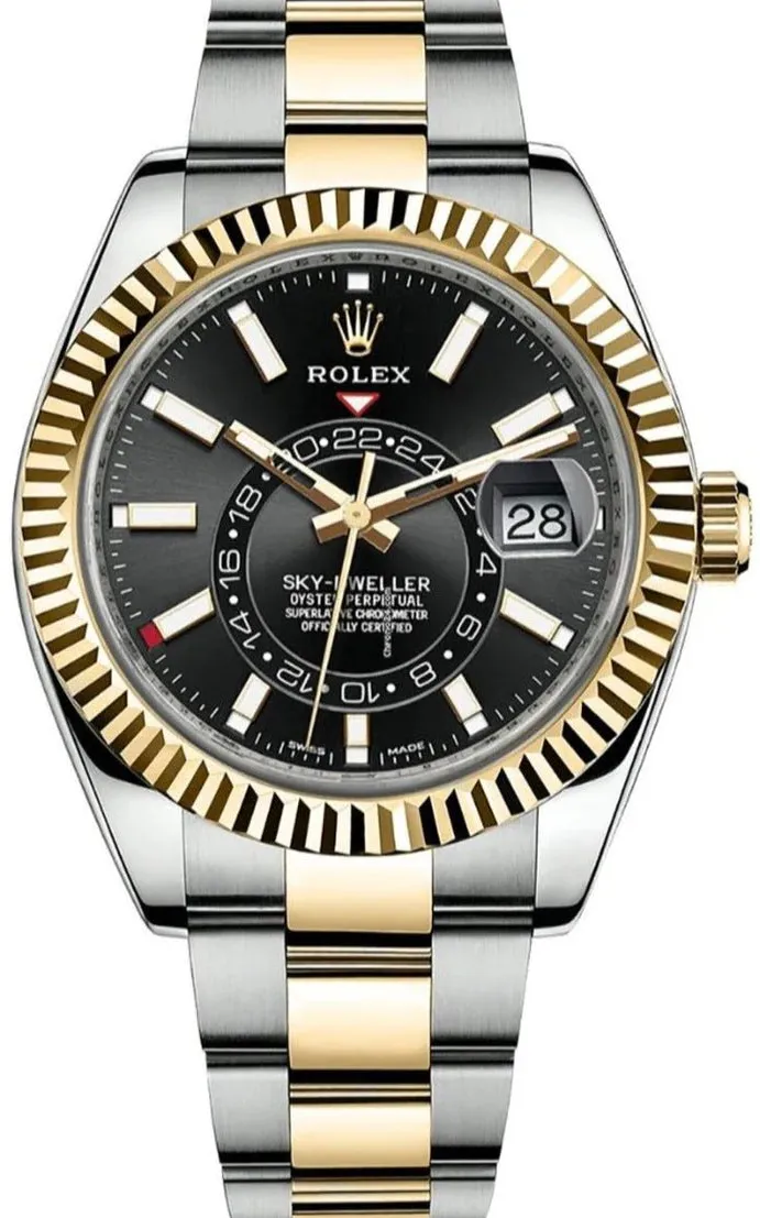 Rolex Sky-Dweller 326933 42mm Stainless steel Black