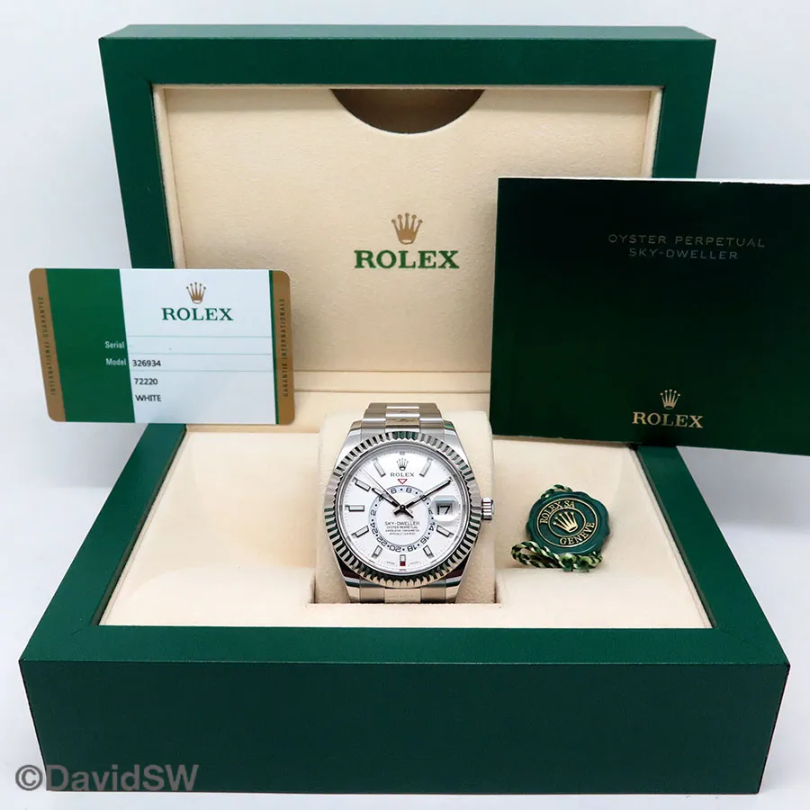 Rolex Sky-Dweller 326934 42mm White 1