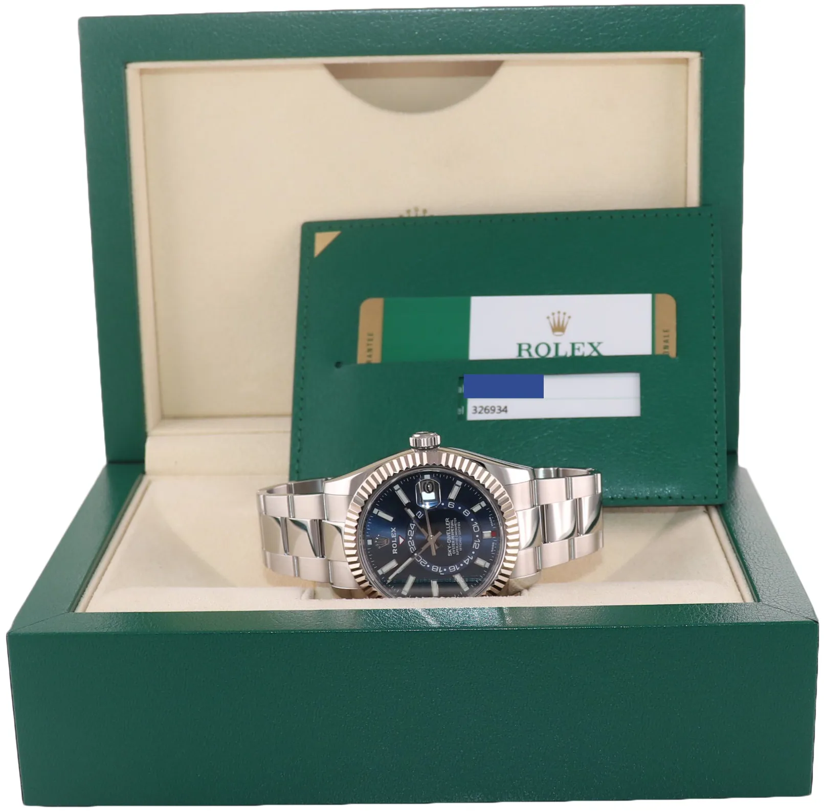 Rolex Sky-Dweller 326934 42mm Stainless steel Blue 6