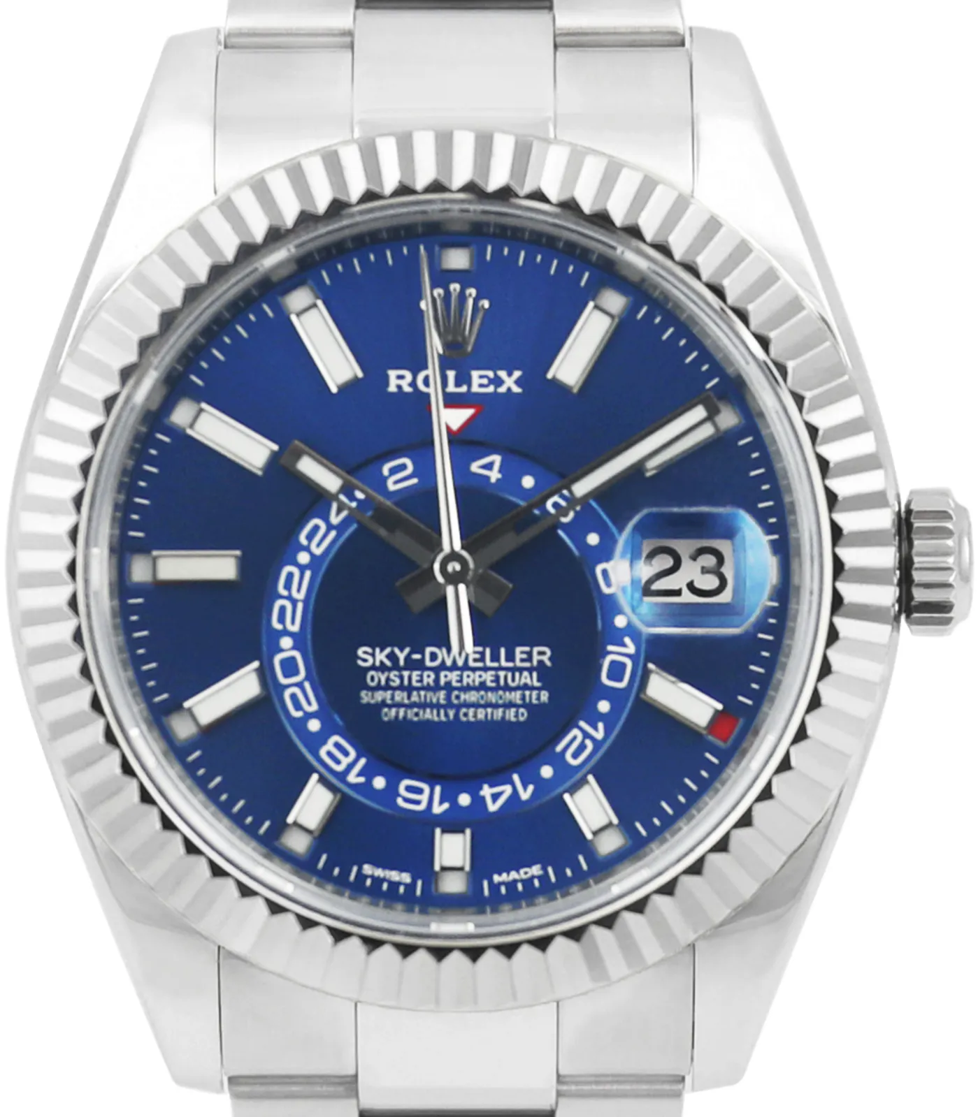 Rolex Sky-Dweller 326934 42mm Stainless steel Blue