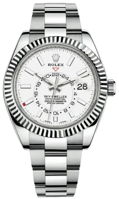 Rolex Sky-Dweller 326934 42mm Stainless steel White