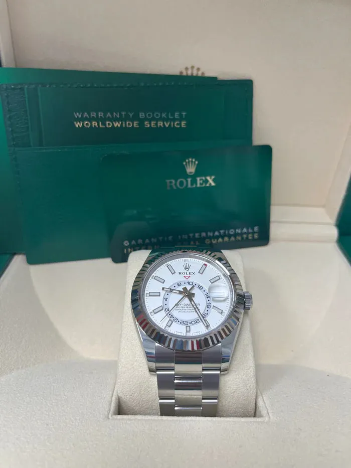 Rolex Sky-Dweller 326934 42mm Stainless steel White 2