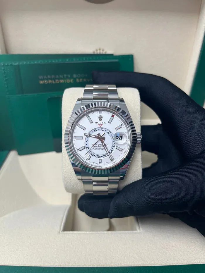 Rolex Sky-Dweller 326934 42mm Stainless steel White 6