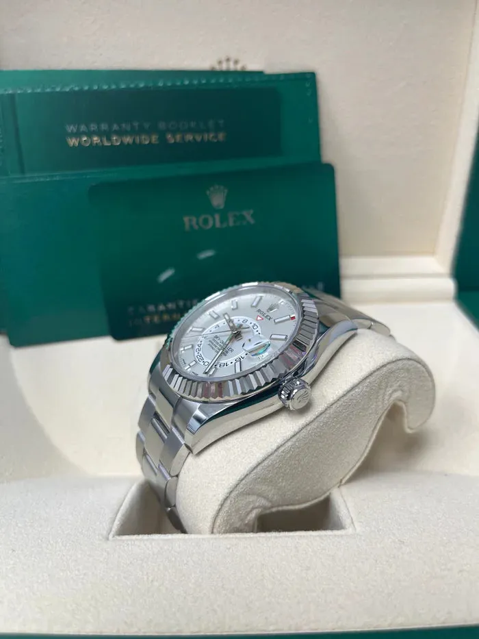 Rolex Sky-Dweller 326934 42mm Stainless steel White 10