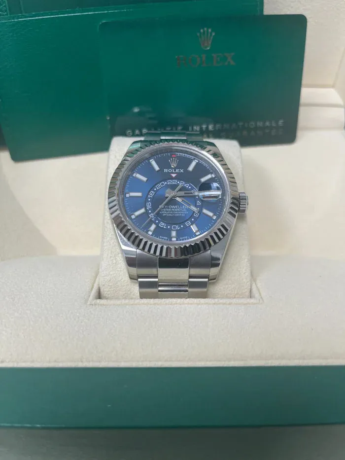 Rolex Sky-Dweller 326934 42mm Stainless steel Blue 1