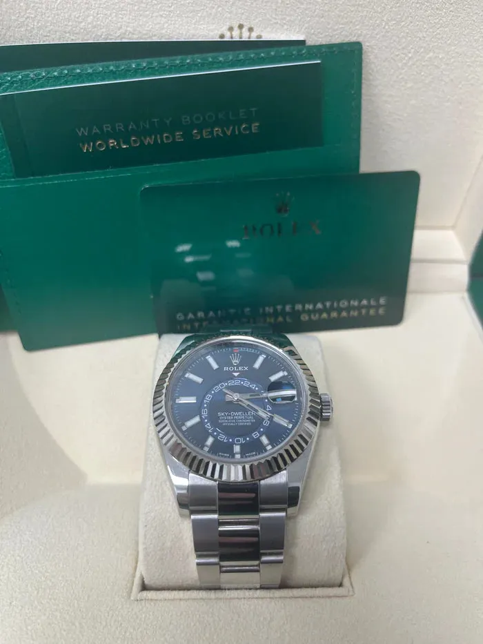 Rolex Sky-Dweller 326934 42mm Stainless steel Blue 2