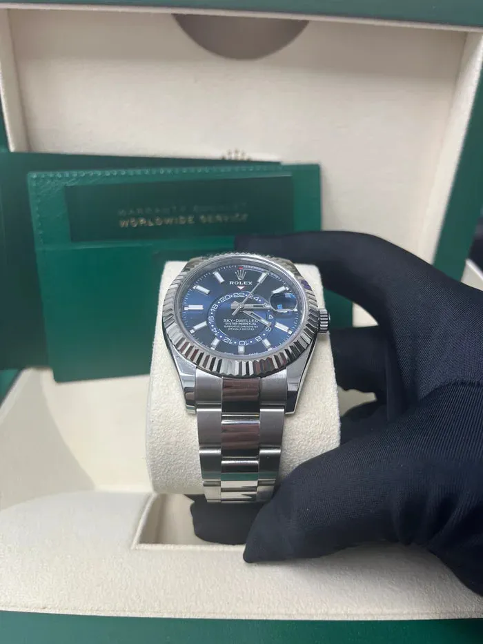 Rolex Sky-Dweller 326934 42mm Stainless steel Blue 6