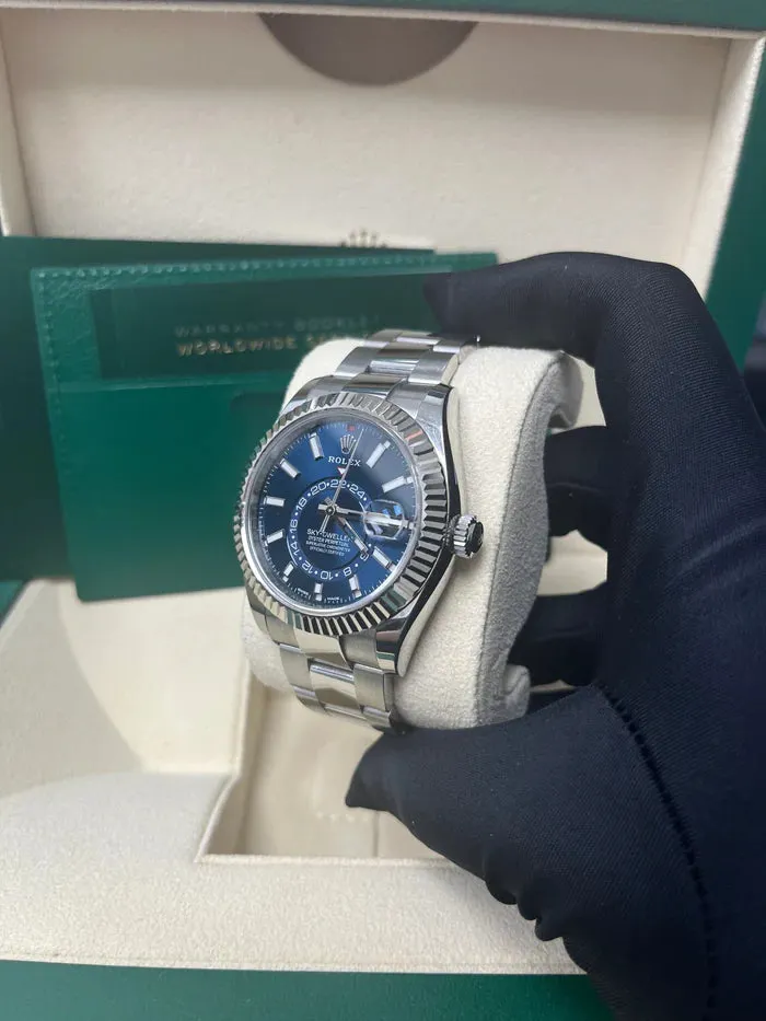 Rolex Sky-Dweller 326934 42mm Stainless steel Blue 8