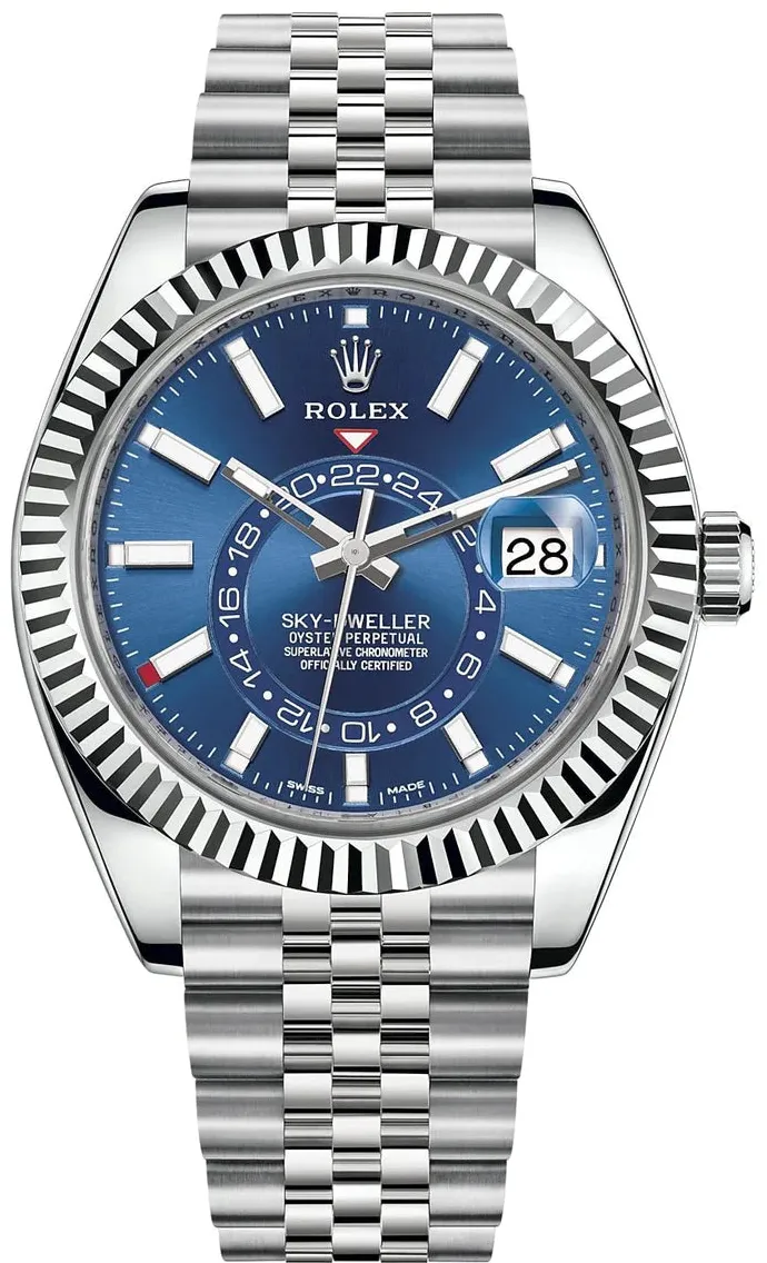 Rolex Sky-Dweller 326934 42mm Stainless steel Blue