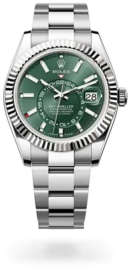 Rolex Sky-Dweller 336934 42mm Oystersteel Green