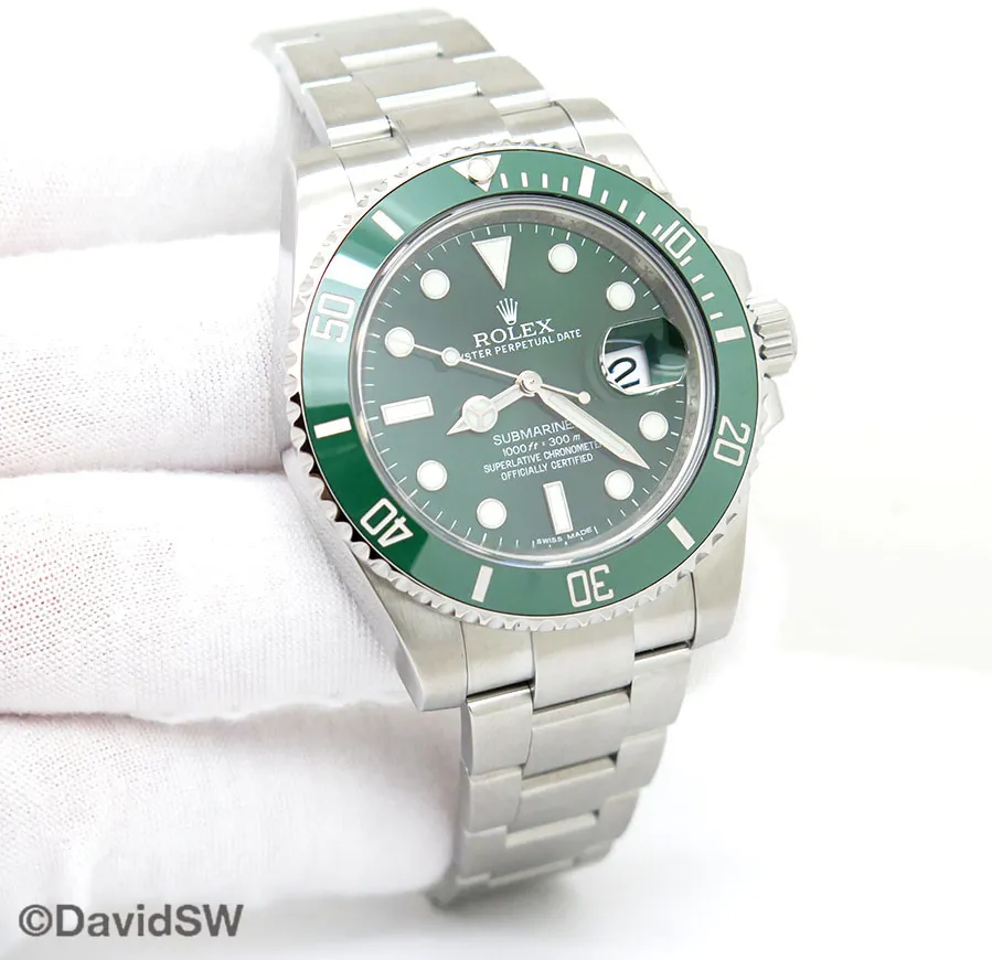 Rolex Submariner 116610LV 40mm Stainless steel Green