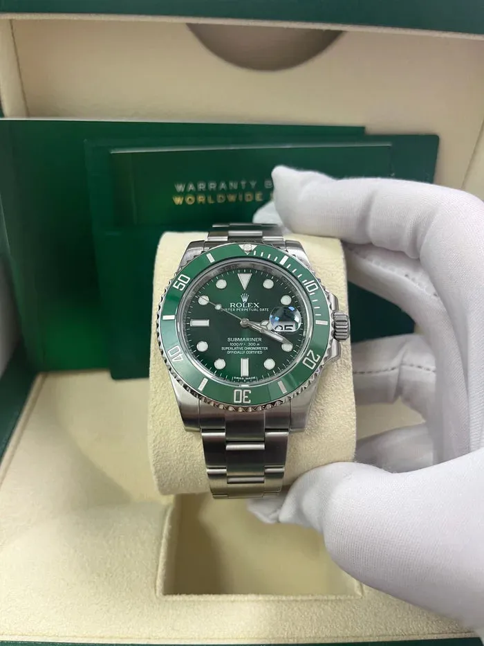 Rolex Submariner 116610LV 40mm Stainless steel Green 4