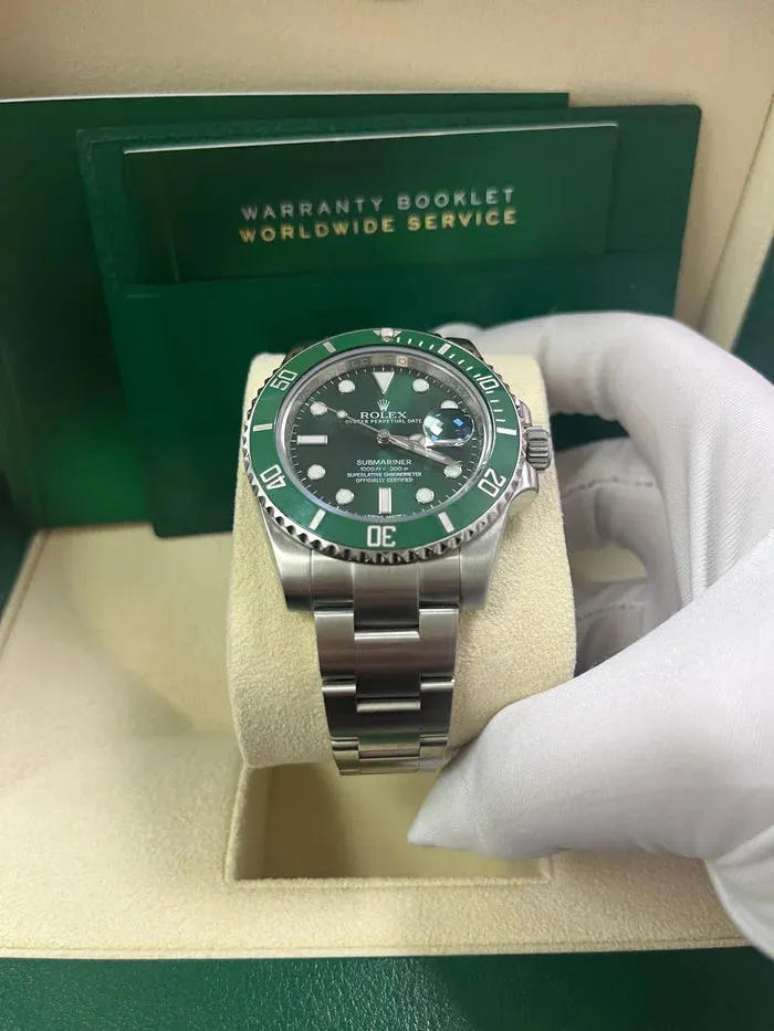 Rolex Submariner 116610LV 40mm Stainless steel Green 5