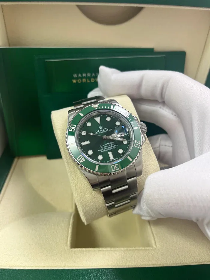 Rolex Submariner 116610LV 40mm Stainless steel Green 6