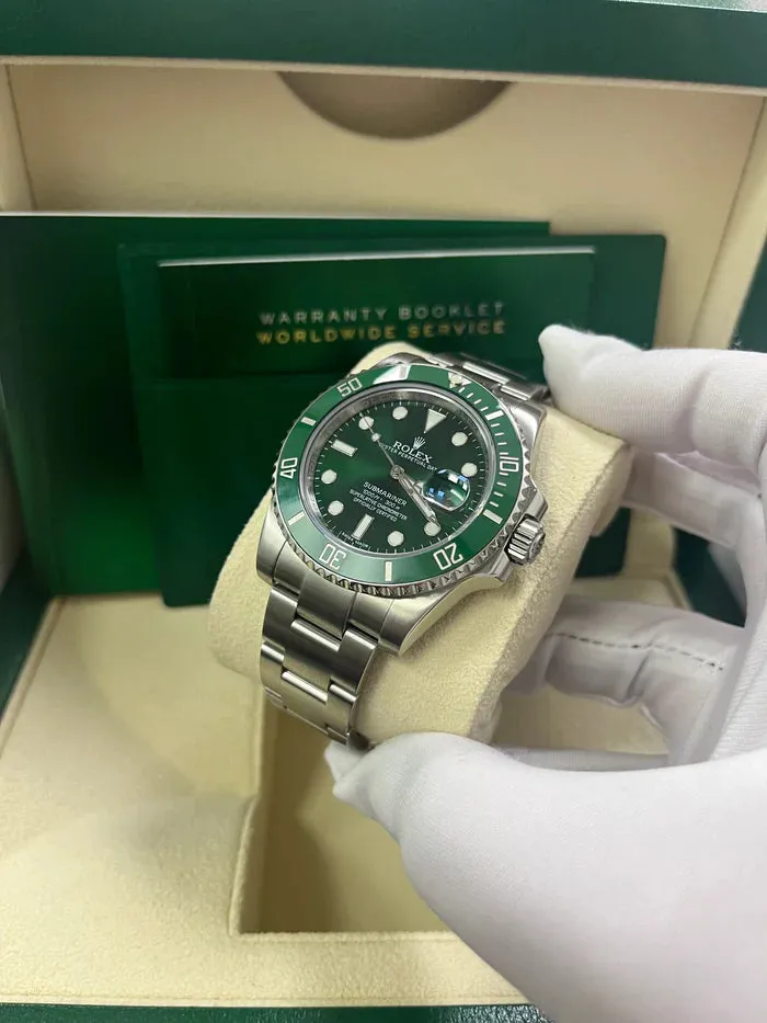 Rolex Submariner 116610LV 40mm Stainless steel Green 7