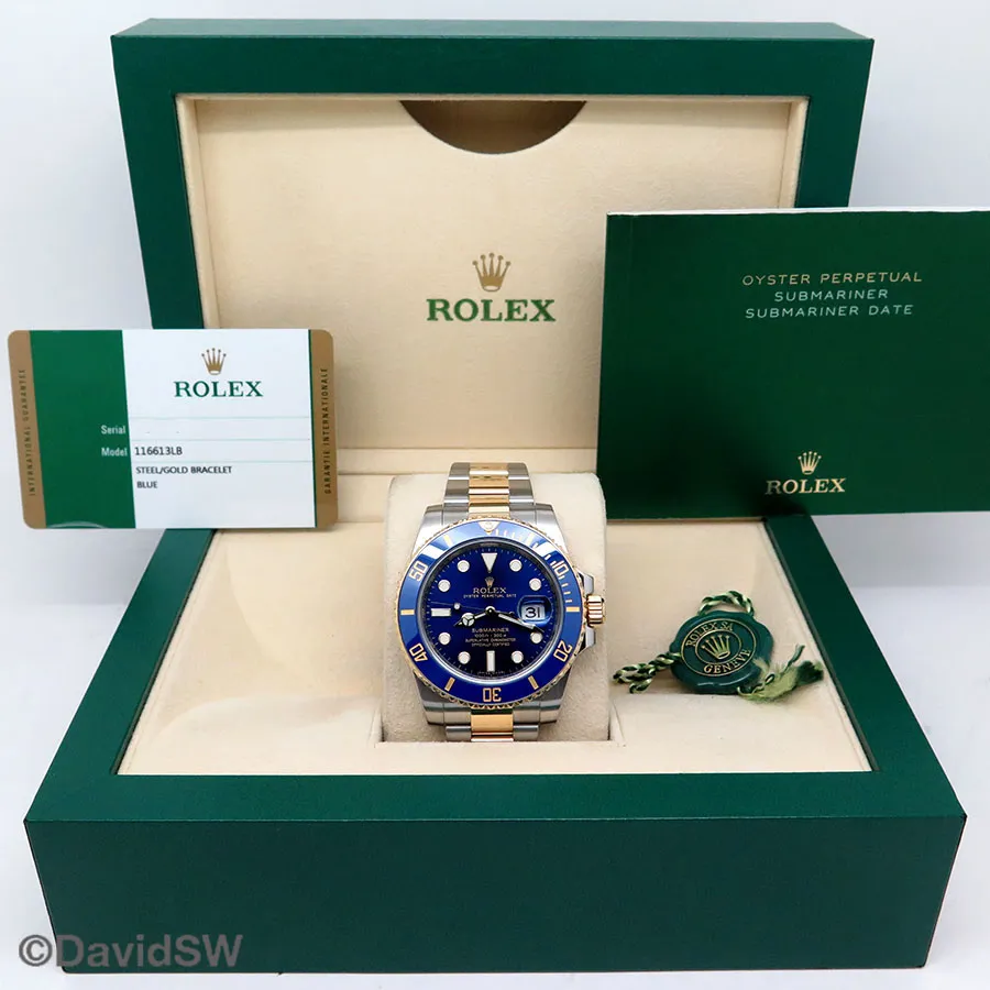 Rolex Submariner 116613LB 40mm Blue 1