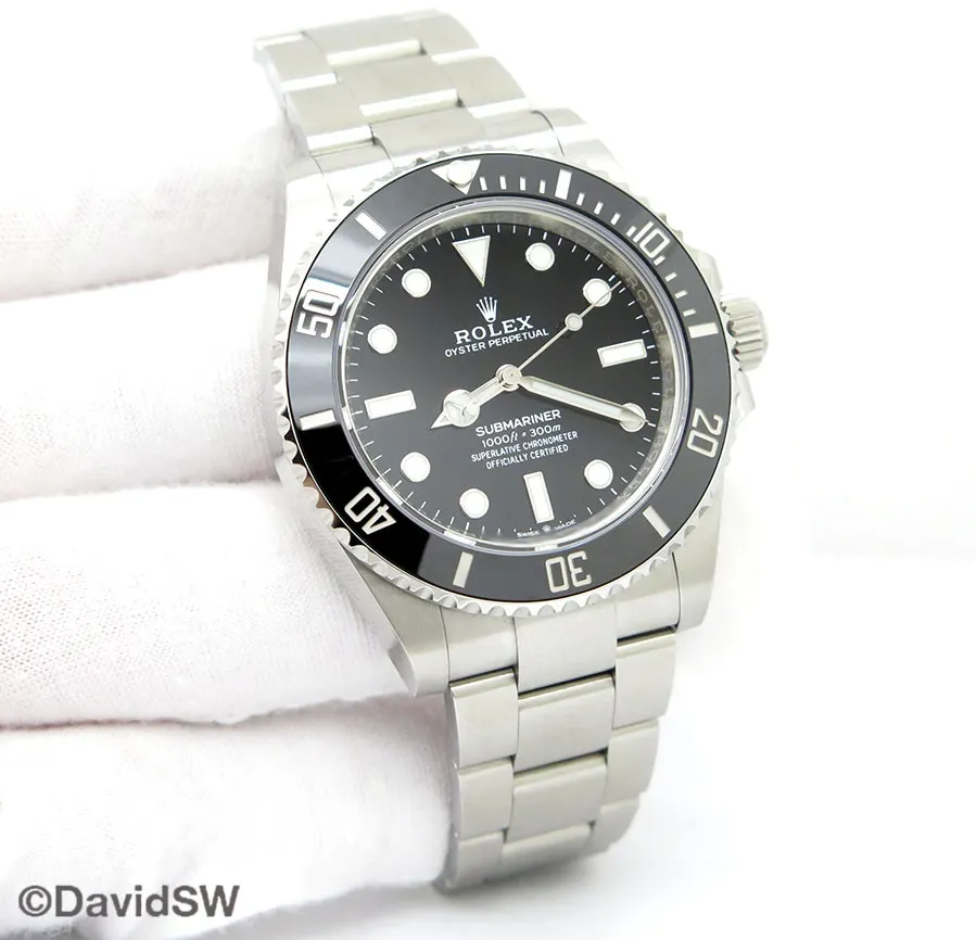 Rolex Submariner 124060 41mm Stainless steel Black