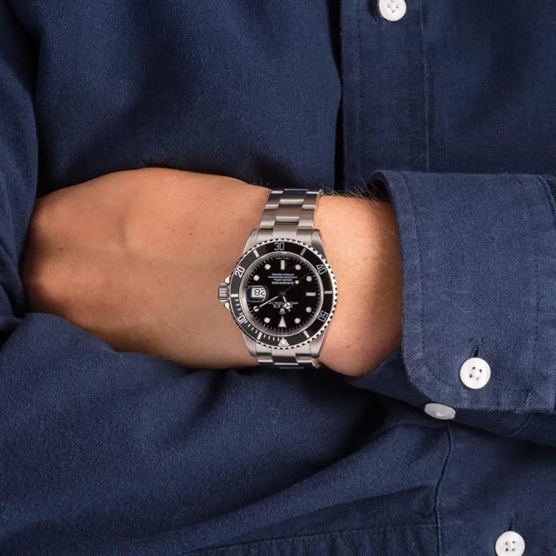 Rolex Submariner 16610 40mm Stainless steel Black 4