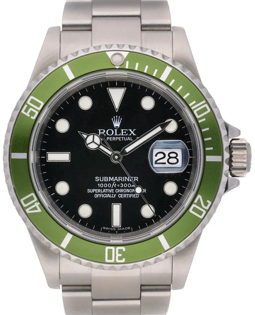 Rolex Submariner 16610LV 40mm Stainless steel Black