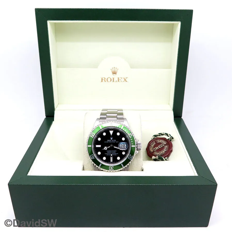 Rolex Submariner 16610LV 40mm Stainless steel Black 1