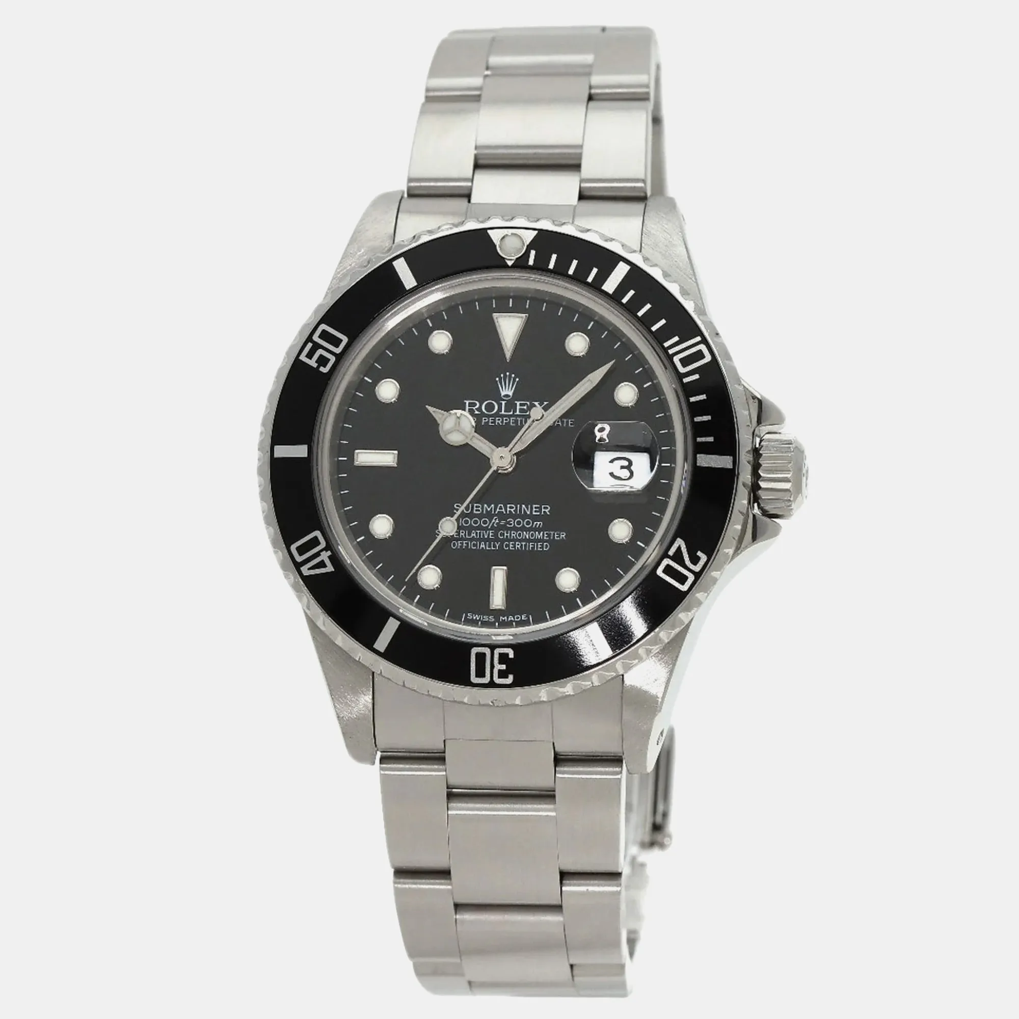 Rolex Submariner 16800 40mm Stainless steel