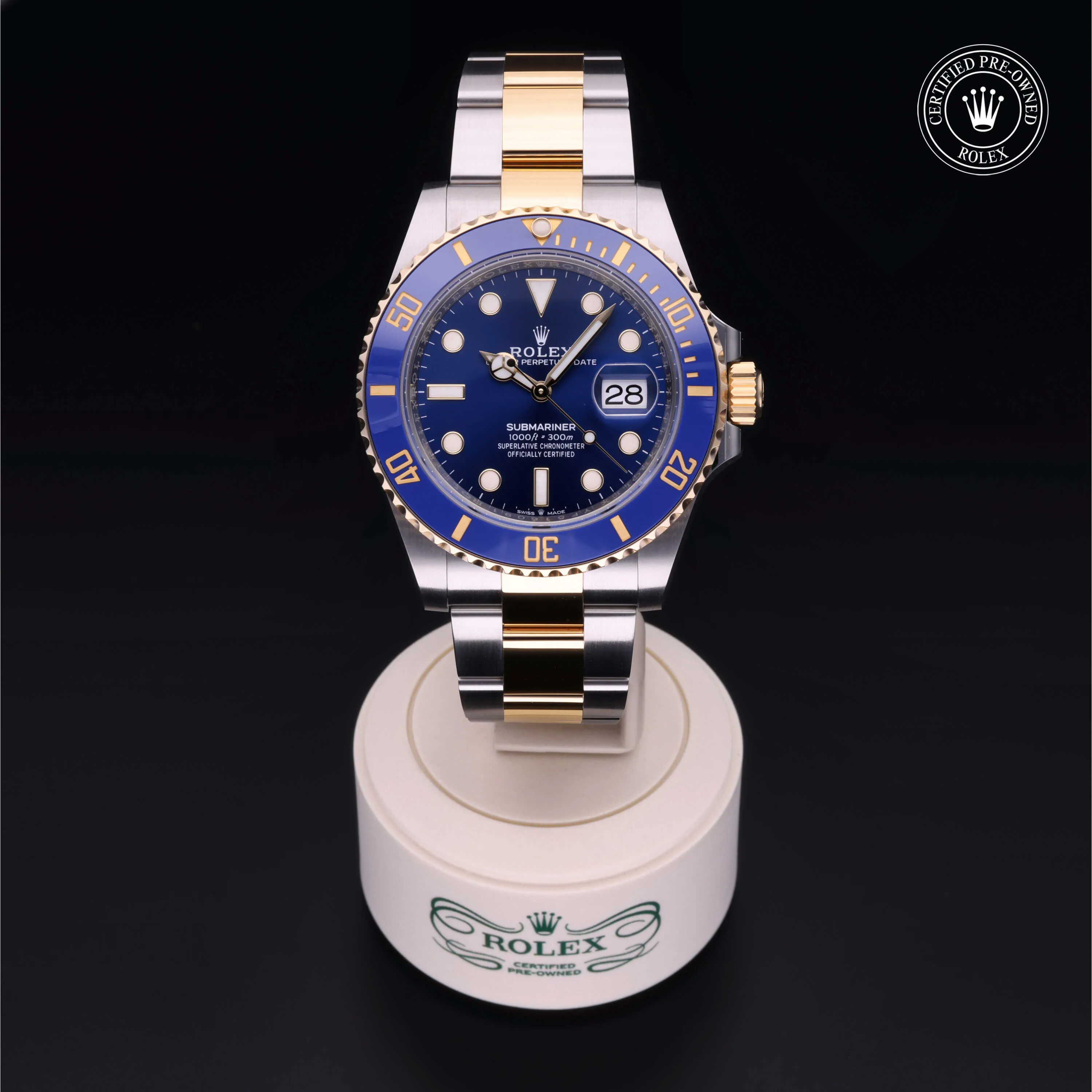 Rolex Submariner M126613LB 41mm Yellow gold and stainless steel Blue 1