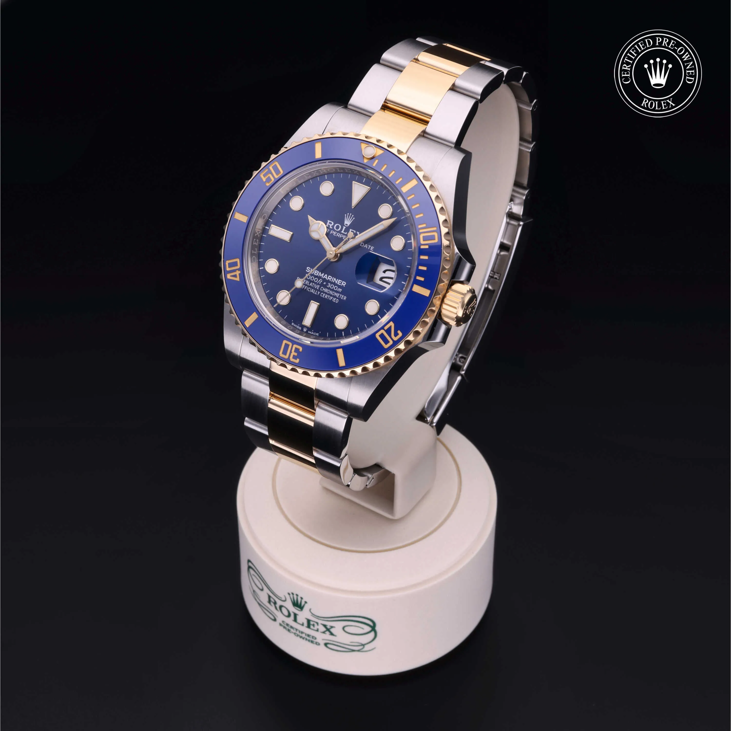 Rolex Submariner M126613LB 41mm Yellow gold and stainless steel Blue 2