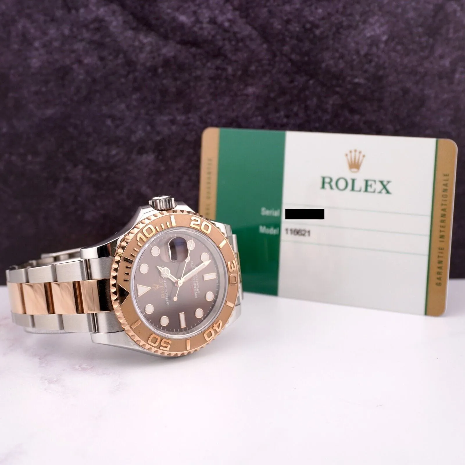 Rolex Yacht-Master 116621-0001 40mm Rose gold Brown 5