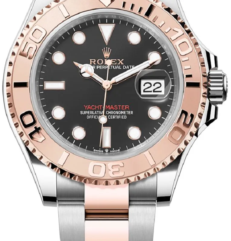 Rolex Yacht-Master 126621-0002 40mm Oystersteel and Everose gold Black