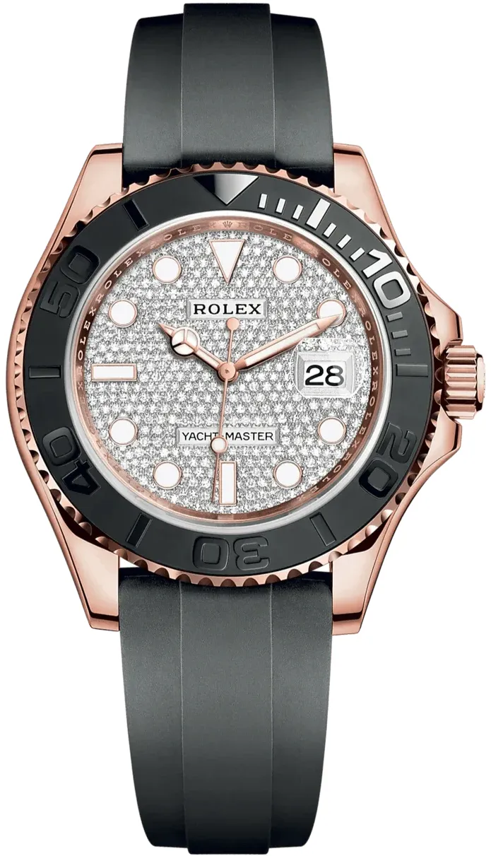 Rolex Yacht-Master 40 126655 40mm Everose gold Diamond