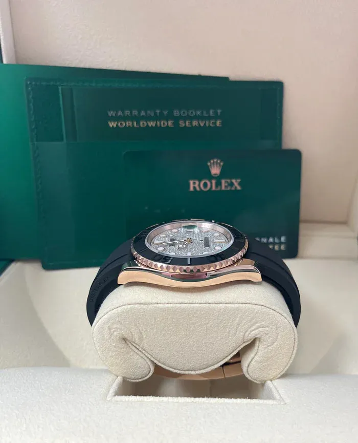 Rolex Yacht-Master 40 126655 40mm Everose gold Diamond 2