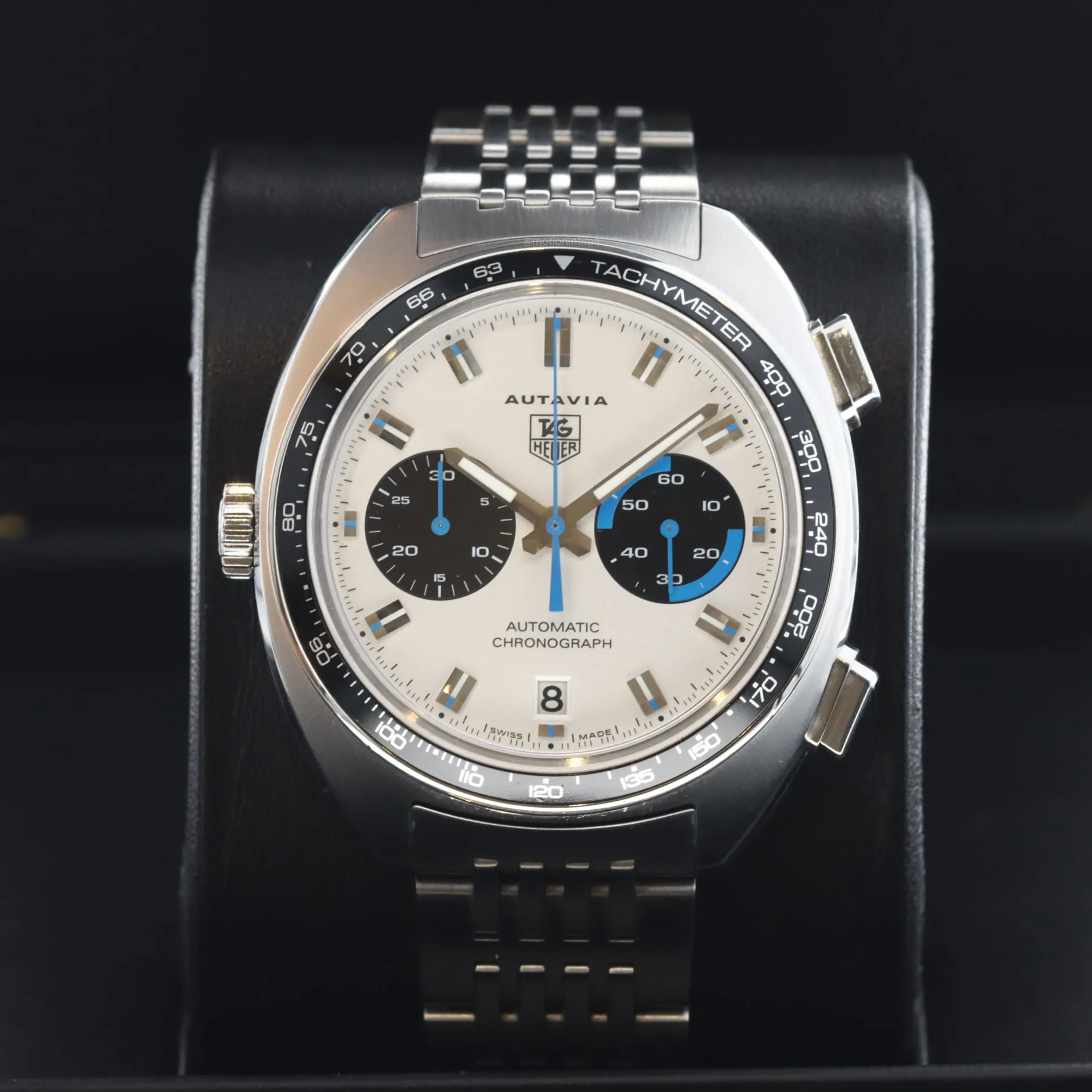 TAG Heuer Autavia CY2110.BA0775 43mm Stainless steel White