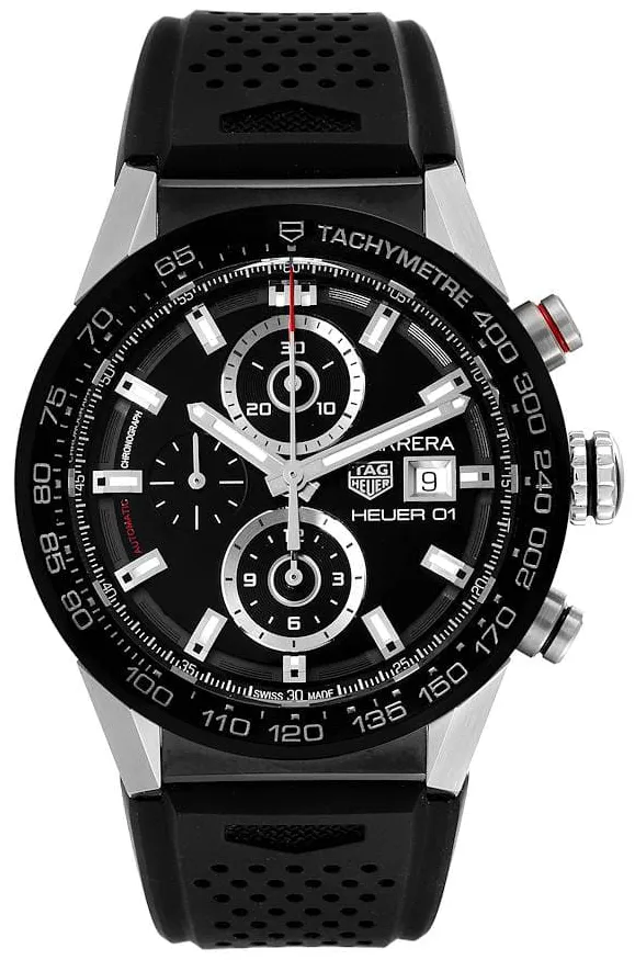 TAG Heuer Carrera CAR201Z.BA0714 43mm Ceramic Black