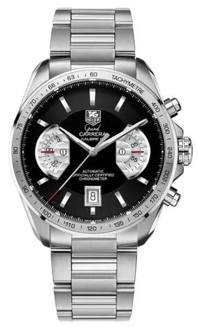 TAG Heuer Carrera CAV511A.BA0902 43mm Stainless steel Black