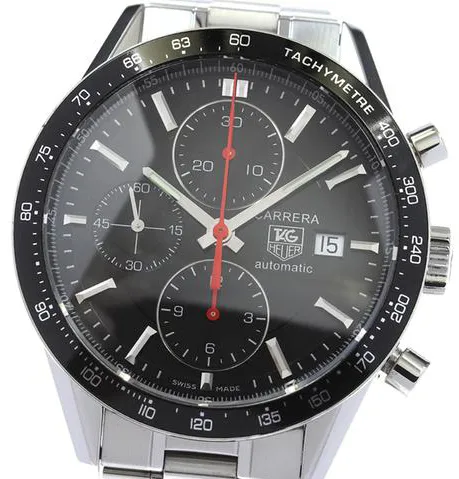 TAG Heuer Carrera CV2014 41mm Stainless steel Black