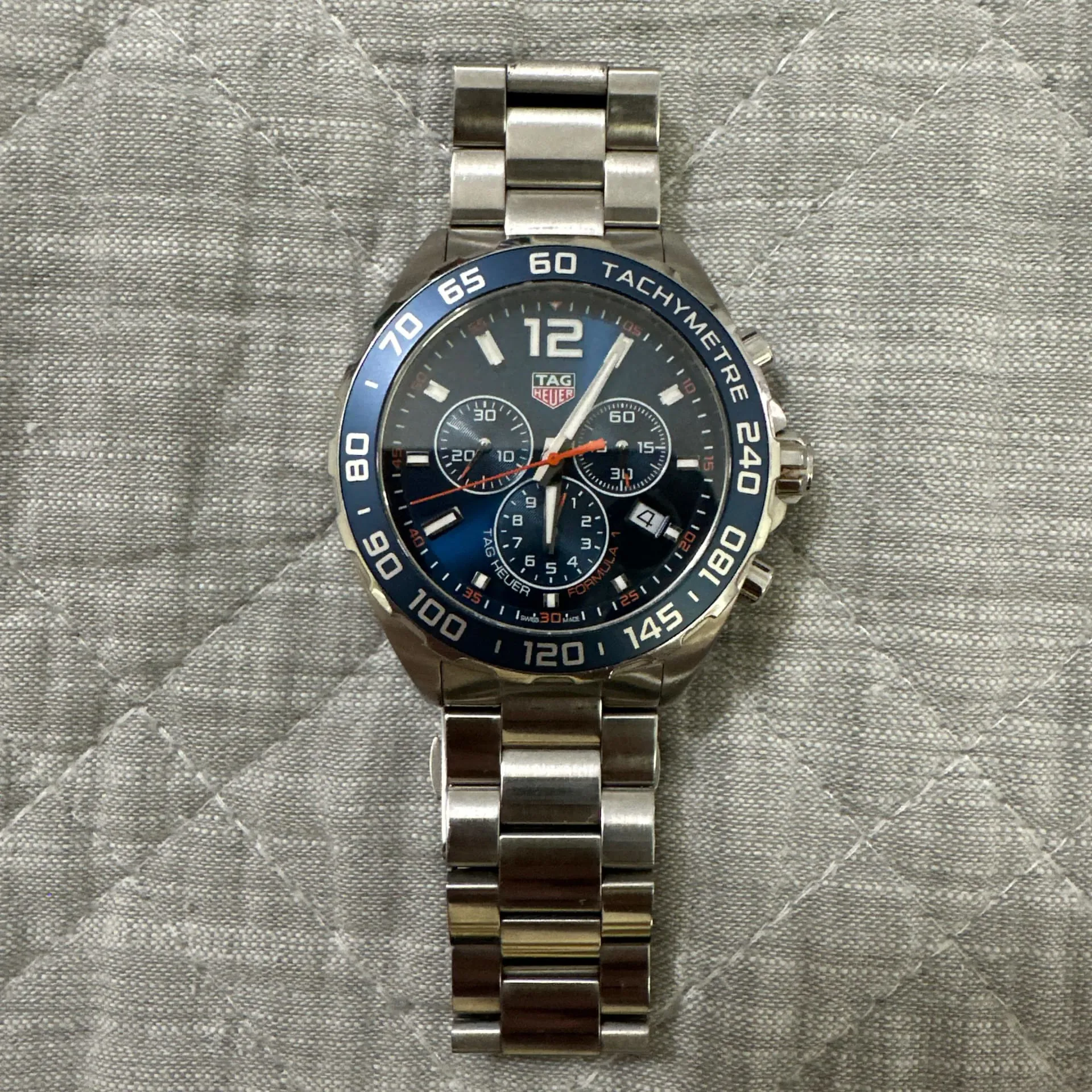 TAG Heuer Formula 1 Quartz WAZ1010.BA0842 43mm Stainless steel Blue