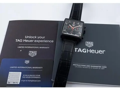 TAG Heuer Monaco CBL2180.FC6497 39mm Stainless steel Black 1