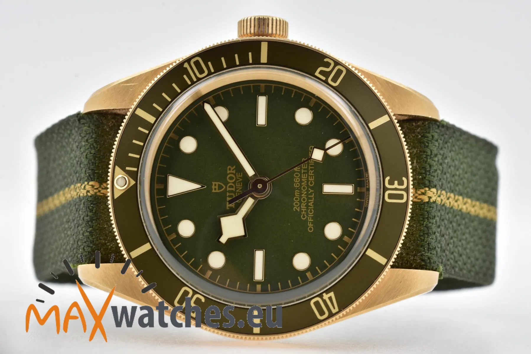 Tudor Black Bay 58 79018V 39mm Yellow gold Green