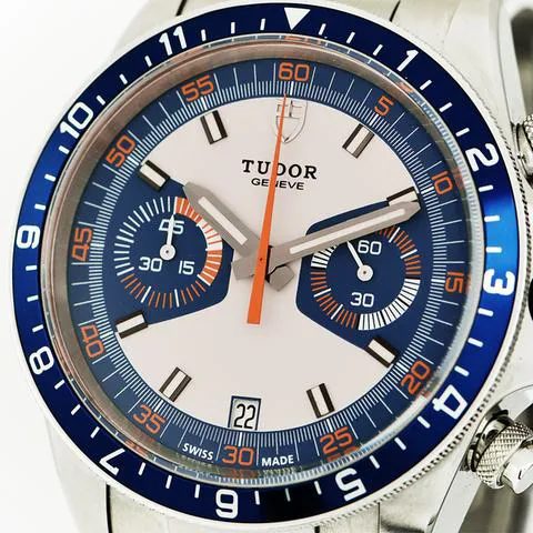 Tudor Heritage 70330B 42mm Stainless steel Blue 3