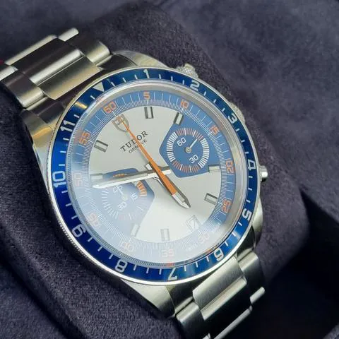 Tudor Heritage M70330B-0004 42mm Stainless steel Blue 2