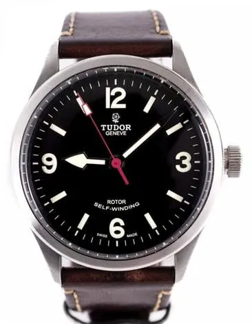 Tudor Ranger 79910 41mm Stainless steel Black