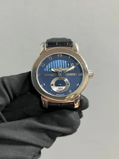 Ulysse Nardin Classic 1600-100 White gold Blue