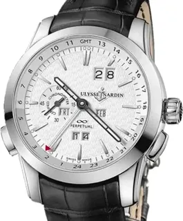 Ulysse Nardin Classico 329-10 Platinum Silver