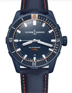 Ulysse Nardin Diver 8163-175LE/93-BLUE SHARK Stainless steel